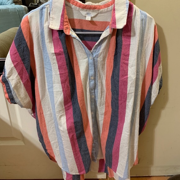 Time and Tru button up Shirt - Picture 1 of 5